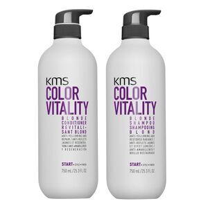KMS California Color Vitality Blonde Shampoo & Conditioner Duo 25.3oz set